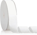 1.5" X 20 Yards White Velvet Ribbon for Christmas Tree Wreath Decoration Handmade Crafts Ornaments Gift Wrapping & Bow Making