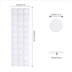 Adhesive Stick dots Two-Sided Sided Mounting Putty Stick Tack for Wall Hanging Crafts Balloons Festival Party Decorations,Clean Removable(1.2"*1.2"-240)