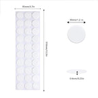 Adhesive Stick dots Two-Sided Sided Mounting Putty Stick Tack for Wall Hanging Crafts Balloons Festival Party Decorations,Clean Removable(1.2"*1.2"-150)