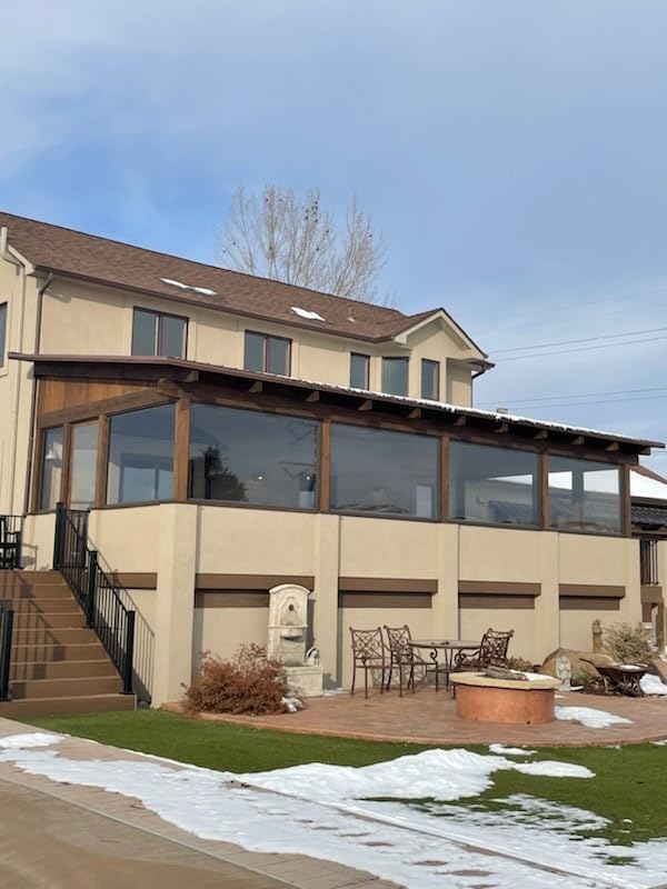 Metro Screenworks Fire Retardant Clear Vinyl Roll (Partial) - Clear Marine Vinyl 10 Gauge Sheet - 72-in x 100 Yards - Double Polished Heavy Duty Plastic Sheeting - Windows, Boats, Greenhouse, & More