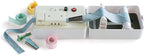 Simplicity 3881925US Sewing and Quilting Bias Tape Maker Tool with 6 Different-Sized Tips, Multicolor, 9pcs