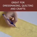 Madam Sew Heat Erasable Fabric Marking Pen | Blue Quilting, Sewing, Crafts and Dressmaking Disappearing Ink
