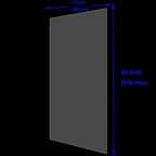 30 PCS Clear Blank Stencil Sheets 12 x 24 Inches, 6 mil Blank Mylar Templates, Large Blank Stencil Material for Making Your Own Stencils