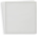 Translucent Vellum Sheets - 100 Sheets, 12 x 12 in, White - 93gsm/63lb Tracing Paper for Drawing & Invitation Paper - Transparent Craft Overlays