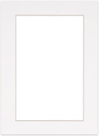 5x7 Mat for 8.5x11 Frame - Precut Mat Board Acid-Free White 5x7 Photo Matte Made to Fit a 8.5x11 Picture Frame, Premium Matboard for Family Photos, Show Kits, Art, Picture Framing, Pack of 10 Mats