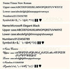 ZONEPACK Copper Brass Stamping Flexible Alphabet Number Symbol Character Stamp Mold Die, Letter Holder, Positioning Plate DIY for Hot Foil Stamping Machine (26pcs MEB Uppercase)