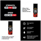Scotch Super 77 Multipurpose Adhesive Spray, Bonds to Fabric, Cardboard, Plastic, Metal, Wood, Felt, and More, 10.7 Ounces (7716)