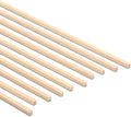 Wood Square Dowel Rods 3/16-inch x 48 Pack of 50 Wooden Craft Sticks for Crafts and Woodworking by Woodpeckers