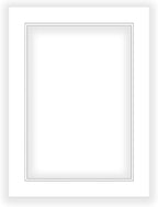 22x28 Mat for 18x24 Photo - Precut White on White Double Mat Picture Matboard for Frames Measuring 22 x 28 Inches - Bevel Cut Matte to Display Art Measuring 18 x 24 Inches - Acid Free ONE MAT