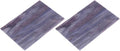 MECCANIXITY 2 Pcs Stained Glass Sheet Mosaic Tile 7.9 Inch x 5.9 Inch Dark Purple Stained Glass Sheets for Crafts DIY Art Project
