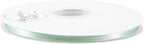 Humphrey's Craft 1/4 Inch Mint Green Double Faced Satin Ribbon - 50 Yards Variety of Color for Crafts Gift Wrapping Bows Bouquet Decoration Sewing Christmas Tree Wedding Invitation Card.
