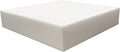 FoamRush 9" H x 24" W x 24" L Upholstery Foam Cushion High Density (Chair Cushion Square Foam for Dinning Chairs, Wheelchair Seat Cushion Replacement)