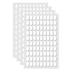 360 Pcs Double Sided Sticky Dot, Sticky Tack Poster Stickers Round Clear Stickers, No Trace Poster Adhesive Putty Removable Waterproof Adhesive Dots for Festival Decoration Sticky Dot (0.31" X 0.51")