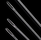 Marcobrothers 4“ Professional Upholstery Large Eye Long Needle Easy to Thread, Hand Sewing Needle. (4 inch)