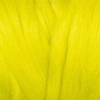 Kondoos Colored Natural Wool roving, 1 lb. Best Wool for Needle Felting, Wet Felting, handcrafts and Spinning. (Green Lime, 1 lb)