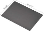 uxcell Blank Metal Card 80x50x1mm Anodized Aluminum Plate for DIY Laser Printing Engraving Black 5 Pcs