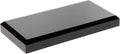 Plymor Black Acrylic Rectangular Beveled Display Base, 6" W x 3" D x 0.75" H, Pack of 6