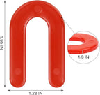 DGSL Tile Leveling System Tile Spacers 1/8 Inch, 300 pieces Horseshoe Shim U Shape Plastic Tile Leveling Clips for Various Types of Tile Leveling
