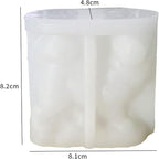 3D Dog Animal Silicone Molds - Dog Resin Casting for Candle Making & Home Decor