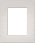 8x10 Mat Bevel Cut for 5x8 Photos - Acid Free Golf Ball Texture Precut Matboard With Backing Board and Crystal Clear, Self Seal Photo Mat Bag - For Pictures, Photos, Framing - 4-ply Thickness