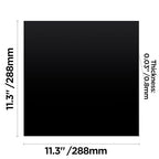 Anodized Aluminum Sheet Metal 11.3 x 11.3 x 1/32 Inch Metal Plates Engraving Blanks for CNC Laser Engraving DIY Card, 0.8MM Thin Decorative Aluminum Sheets for Crafting