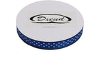 Polka Dot Grosgrain Ribbon 25 Yard Each Roll 100% Polyester (3/8", Royal Blue)