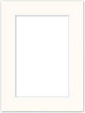 Poster Master Off White Matboard – 4-Ply Acid-Free Picture Mat Board with 45° Beveled Cut, Made in USA, Custom Cut to Any Size, 1/16" Thickness for Framing & Displays