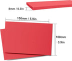 25 Pcs 4"x6" Rubber Carving Blocks, Linoleum Blocks, Stamp Carving Blocks for Printmaking, Linocut Artists, Crafts and More,red by KUKLIPJIM.