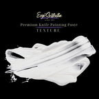 Premium Palette Knife Painting Paste|Modeling Paste|Texture Paste|Authentic Bright Colors|Ready to Use|Easy to Apply| 6oz (Brownie)