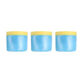 uxcell Pre-Taped Masking Film, 1.8ft x 82ft Plastic Paint Drop Cloth with Medium-Tack Painters Tape for Painting Spraying Protection Blue Film 3Pcs