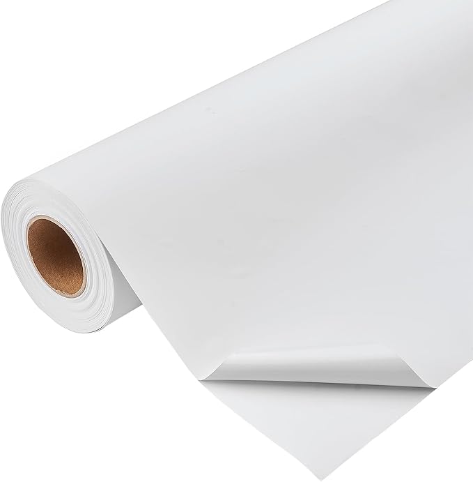 FastPlot Self Adhesive Vinyl - Waterproof 4mil - 36inch x 60ft Roll - 2inch core