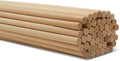 Dowel Rods Wood Sticks Wooden Dowel Rods - 1/2 x 12 Inch Unfinished Hardwood Sticks - for Crafts and DIYers - 500 Pieces by Woodpeckers