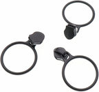 Leekayer #5 Black Nylon Coil Zippers by The Yards Bulk 10 Yards with 25pcs Black Ring Pull Sliders for DIY Tailor Sewing Craft,Luggage,Dress,Sofa Cushion,Pillow,Bag
