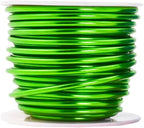 Mandala Crafts 10 Gauge Anodized Aluminum Craft Wire for Jewelry Making - 128 FT Colored Flexible Rainbow Wire - Bendable for Bonsai Armature Crafting Sculpting