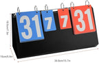 Portable Table Top Scoreboard Flipper, Multi Sports Score Flip Scoreboard Score Keeper
