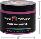 Eye Candy Pigments Premium Purple Mica Powder - Wisteria Purple (50gr) - for Epoxy, Resin, Soap, Paint, Woodworking, Acrylic Pouring, Bath Bombs, Fishing Lures - DIY Arts and Crafts Additive