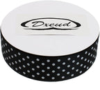 Polka Dot Grosgrain Ribbon 25 Yard Each Roll 100% Polyester (1", Black)