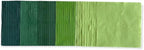 50 Sheets 6 x 6 Inches Natural Fiber Mulberry paper Sheets Square Origami Paper Arts Folding Craft, Decoration Paper, Square Folding Paper for DIY Crafts (Green Tone, 6x6 Inch)
