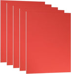PATIKIL 3.3x2.1x1/32inch Anodized Aluminum Sheet, 5Pcs Metal Rectangle Aluminum Plate 0.8mm Thick Engraving Blanks for Laser Engraving DIY Decorative Crafting Home Decoration, Red