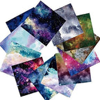 Scrapbook Paper Pad 6x6 Sky Night Celestial Single-Sided Decopodge Paper,Colorful Cardstock Paper Scrapbooking DIY Decorative Background Cardmaking Supplies,Junk Journal Craft Paper-24Pcs