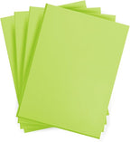 4 Pcs 8.5"x11" Rubber Carving Blocks, A4 Linoleum Blocks, Stamp Carving Blocks for Printmaking, Linocut Artists, Crafts and More,(Green) by KUKLIPJIM.