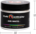 Eye Candy Pigments Premium White Mica Powder - Airi White (50gr) - for Epoxy, Resin, Soap, Paint, Woodworking, Acrylic Pouring, Bath Bombs, Fishing Lures - DIY Arts and Crafts Additive