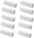 4 inch Paint Roller Covers,Foam Refill for Paint Rollers,Naps for Paint Roller Brush, Small Roller Nap with High Density Sponge Paint Roller Sleeve Replacements(10 Pieces)