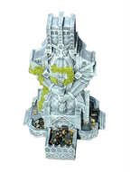 Dwarven 3D Printed Dice Tower - Baldur's Shrine by Unchained Games - Mythic Roll - Carve Your Fate in Stone with Ancestral Echoes and Valor! (27.) Silk-Purple)