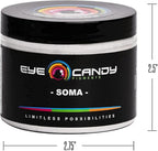 Eye Candy Pigments Premium White Mica Powder - Soma (50gr) - for Epoxy, Resin, Soap, Paint, Woodworking, Acrylic Pouring, Bath Bombs, Fishing Lures - DIY Arts and Crafts Additive