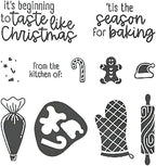 2025-2026 Stamps and Dies for Card Making, Stamps and Dies Set 2025 for Christmas and Halloween, Die Cut DIY Various Festivals Album Scrapbooking Birthdays Greeting Card (M4342)