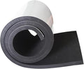 Closed Cell Neoprene Foam Rubber Sheet with Adhesive - 60 x 16 x 1/2 Inch Multi-Function Insulation, Soundproofing, and Weatherproof Foam Padding Easy Cut DIY, Black