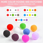 Ainiv Air Dry Clay Kit, 72 Colors DIY Model Magic Clay for Kids, Modeling Clay with 6 Sculpting Tools, Safe and Non-Toxic, Ultra Light Arts and Crafts Kits for Boys Girls, Best Gifts for Kids