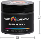 Eye Candy Pigments Premium Black Mica Powder - Sumi Black (50gr) - for Epoxy, Resin, Soap, Paint, Woodworking, Acrylic Pouring, Bath Bombs, Fishing Lures - DIY Arts and Crafts Additive