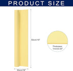MECCANIXITY Foam Sheets Crafts 19x19 Inch 1mm EVA Craft Foam Paper Foam Sheets for Crafts Projects DIY Cosplay Modeling, Light Yellow